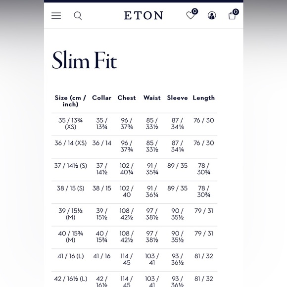 Eton button up - Picture 5 of 5